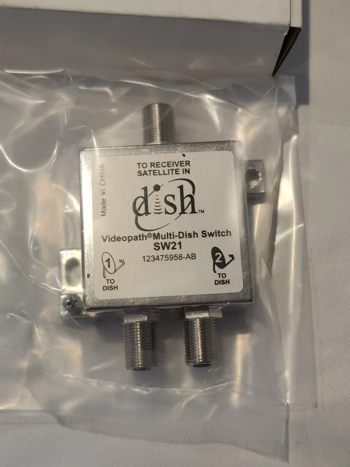 ORIGINAL SW-21 DISH NETWORK MULTI-SWITCH DISHNET SW21 LNB 119 110 129 BELL 82 91 - Image 2 of 3