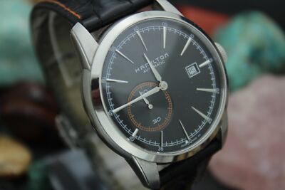 Men's HAMILTON Railroad Automatic H405150 Stainless Steel Men's HAMILTON Railroad Automatic H405150 Stainless Steel