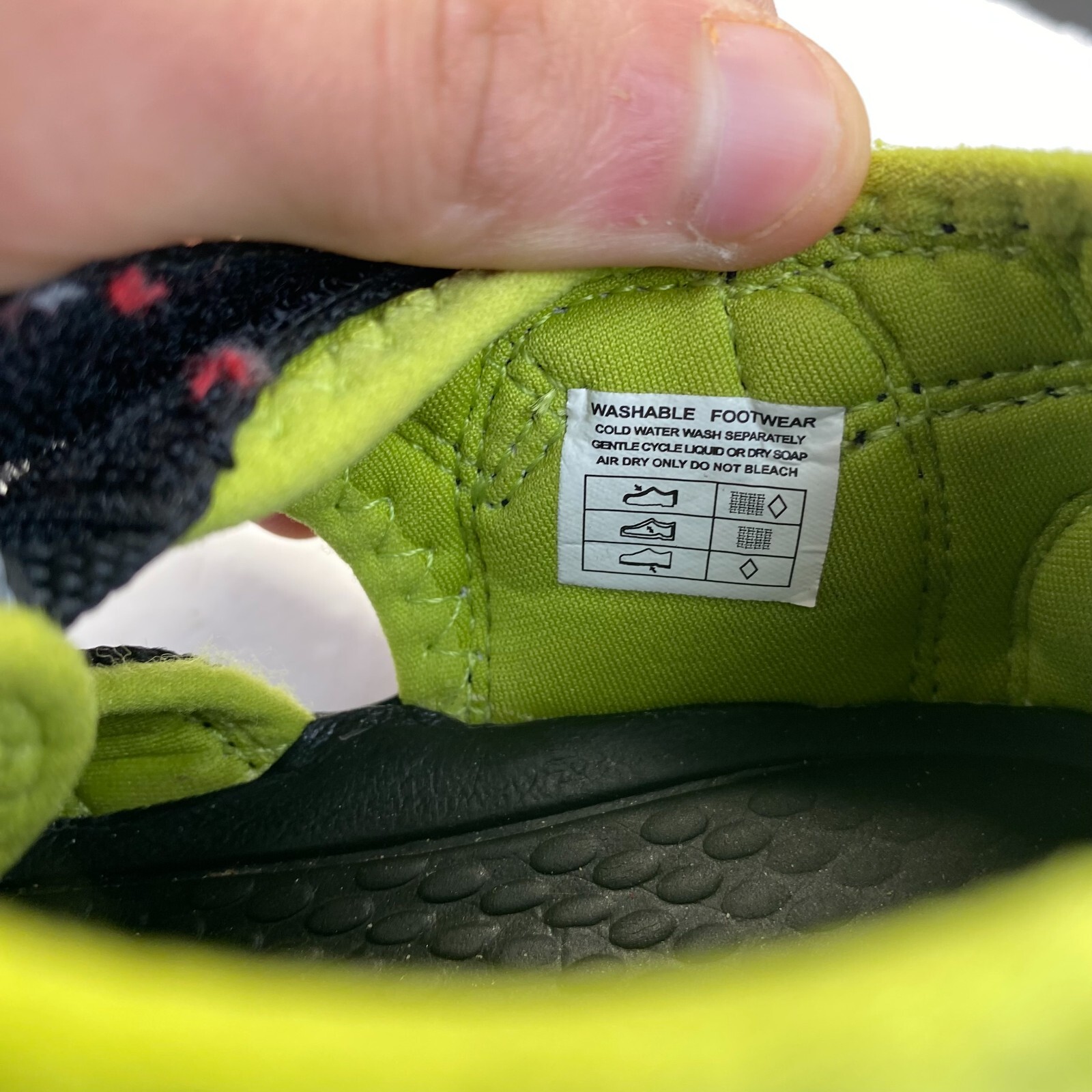 Keen Big Sandali Bambini Scarpe Acqua Taglia 2 Nero Verde Lavabili Calzature Casual