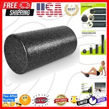 Durable 12-Inch High Density Foam Roller - Essential for Flexibility Recovery