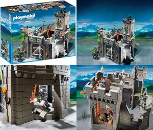 playmobil wolf knights castle