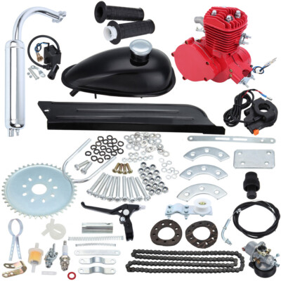 80CC Stroke Engine Kit Gas Petrol Motor Motorized Set for 26