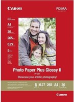 Canon Fotopapier PP-201 GläNzend Weiß A4 Tintenstrahldrucker 2311B019 20 Blatt