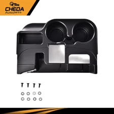 Center Console Cup Holder Fit For 2003-2012 Dodge Ram 1500 2500 3500 Matte Black