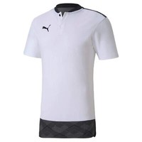 Puma Herren Teamfinal 21 Casuals Polo Poloshirt, White, L