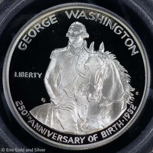 1982-S 50c Proof George Washington Commem Silver Half Dollar PCGS PR 69 DCAM - Picture 3 of 4
