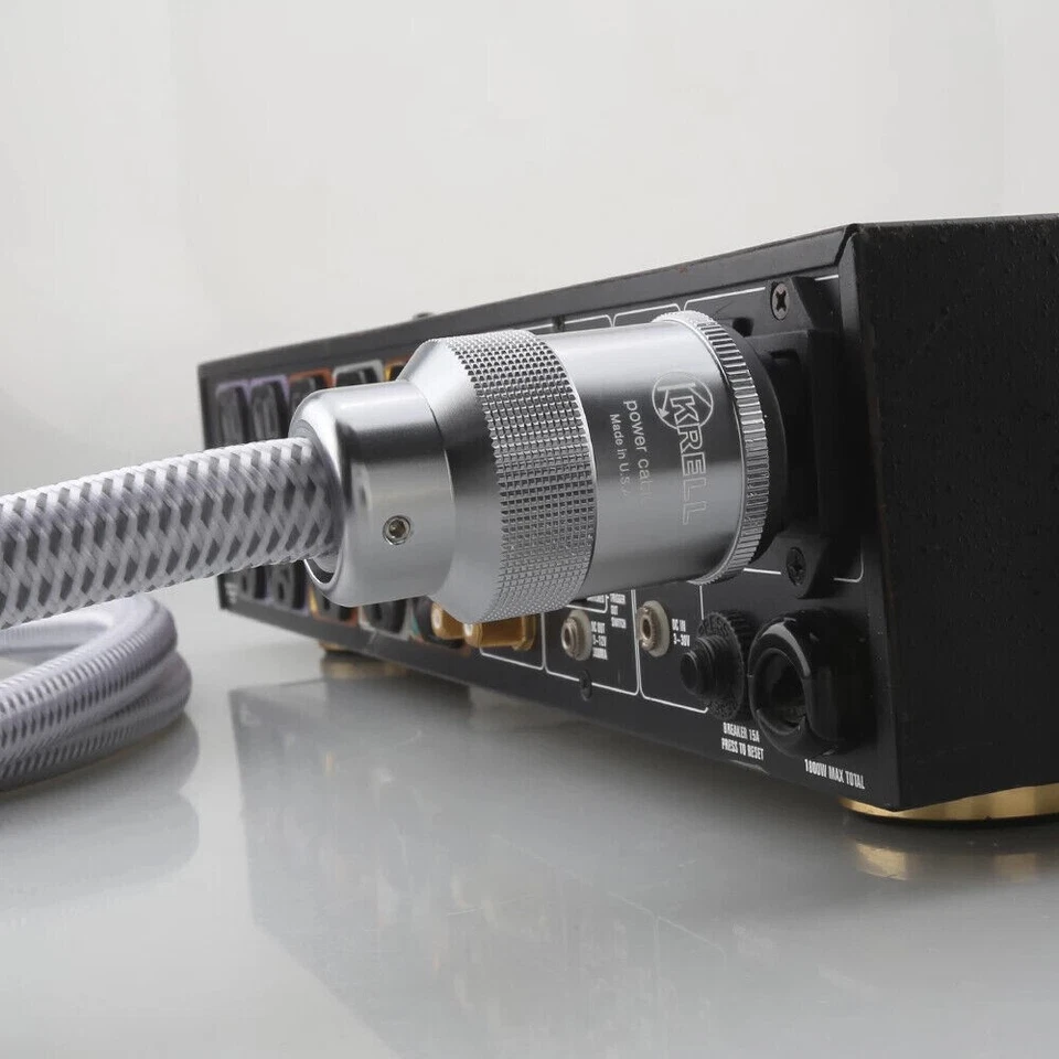 Krell Hifi Audio CRYO-156 Power Cable OFC US EU AU Schuko AC Main Supply Cord - Image 3 of 4
