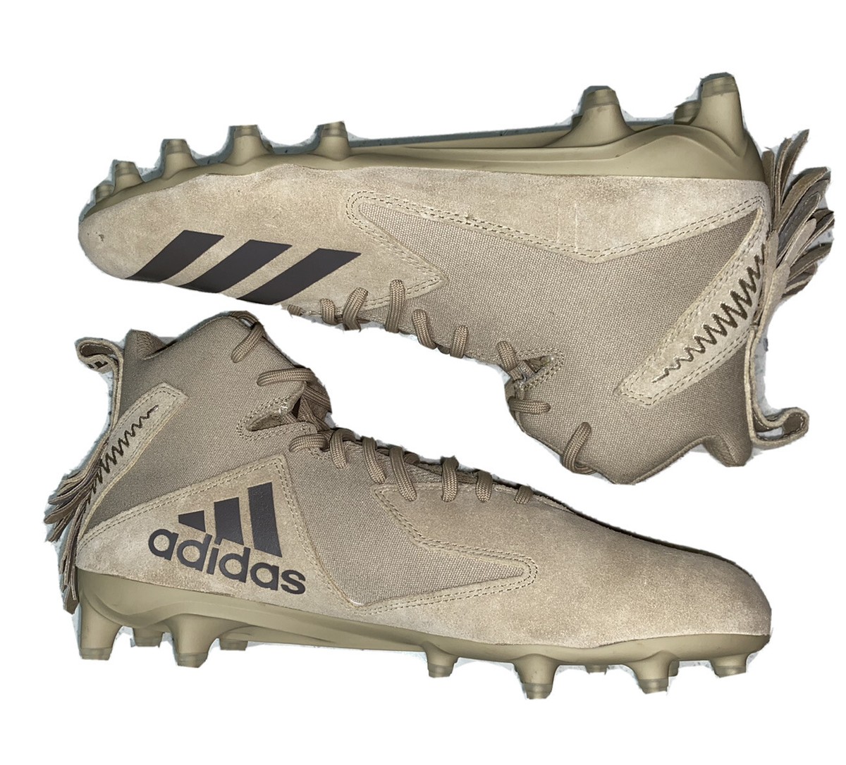 Adidas Freak Mid Football Shoes Size 10 Mens Western Tassels