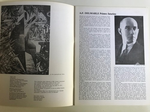 L'humidité N°16 Felix DEL MARLE peintre Futuriste Giovanni Lista J-F Bory Revue - Imagen 2 de 6