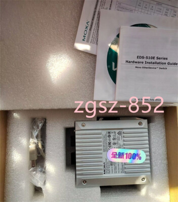 Brand New  EDS-510E-3GTXSFP V1.0.1 MOXA Fast shipping (FedEx/DHL)