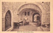 CPA EZE - Entrée du château Barlou