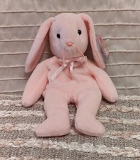 Ty Beanie Baby Hoppity the Rabbit! Retired with PVC Pellets!!! Has both tags!!!