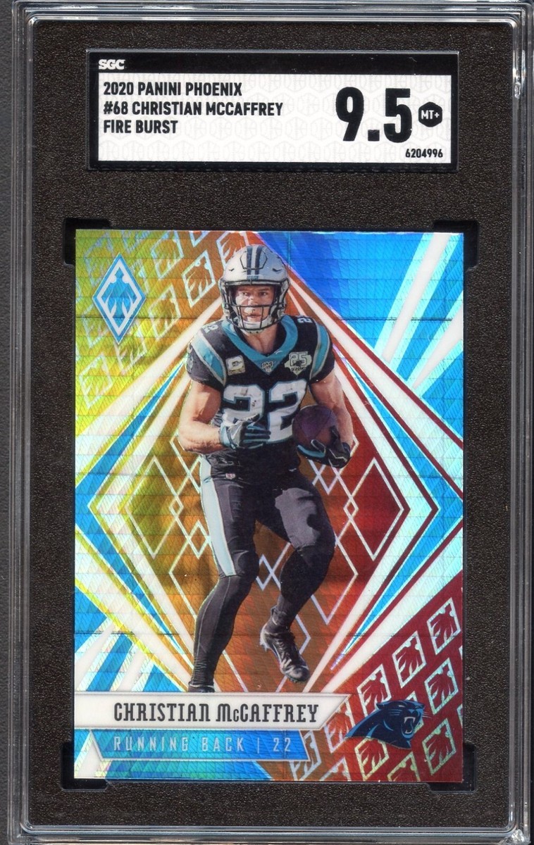 Mercy トレカ 2020 PANINI PHOENIX CHRISTIAN MCCAFFREY CARD #68 FIRE BURST SGC