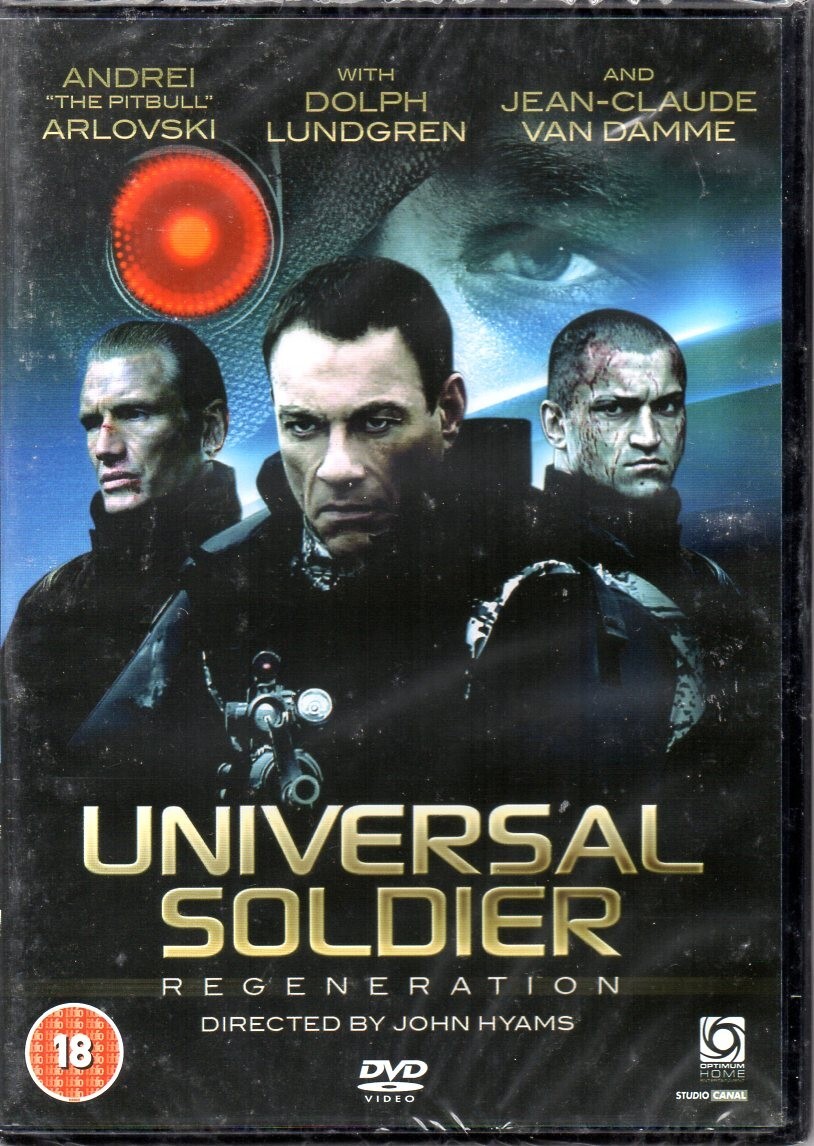 Universal Soldier Regenration DVD - Region 2 - New & Sealed