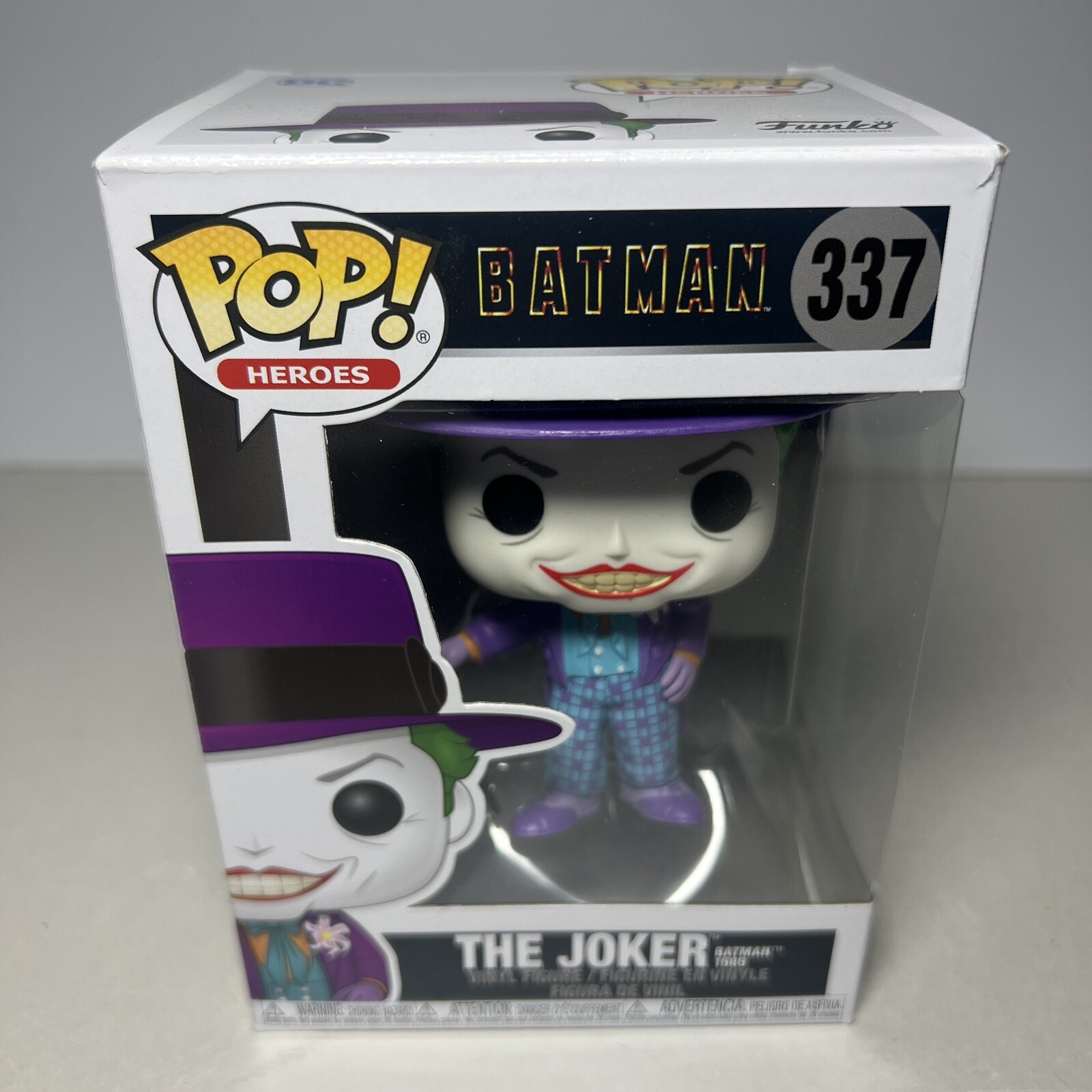 Funko Pop! Heroes: Batman - The Joker Batman 1989 Vinyl Figure #337