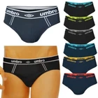 Stock 3 Pairs Men's Briefs UMBRO Pack Cotton Stretch TOOCOOL 713-715