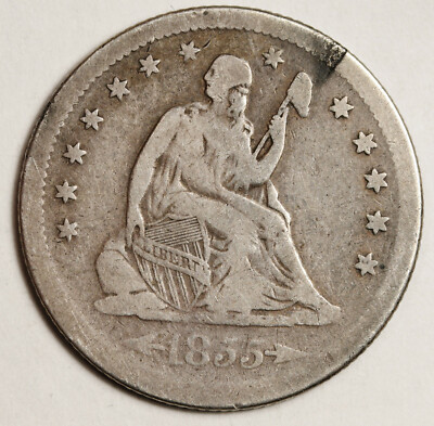 1853 シーテッド リバティ クォーター 1853 シーテッド リバティ クォーター 1853 Liberty Seated