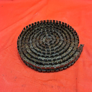 UNBRANDED DOUBLE SIDED ROLLER CHAIN LENGTH: 10 FEET (120 INCHES)