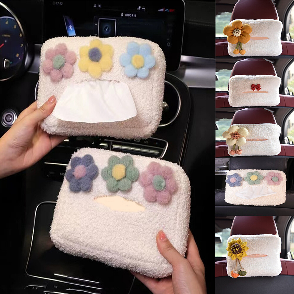 Interior Paper Box Car Tissue Box Car Mounted Hanging Type Sunshade Armrest Box
