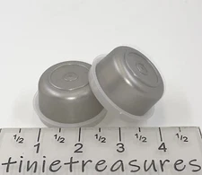 Tupperware smidget set 2 New Silver tinietreasures