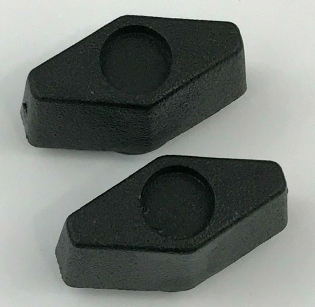 Wing knobs plastic 1024 Threaded plastic insert black free shipping eBay