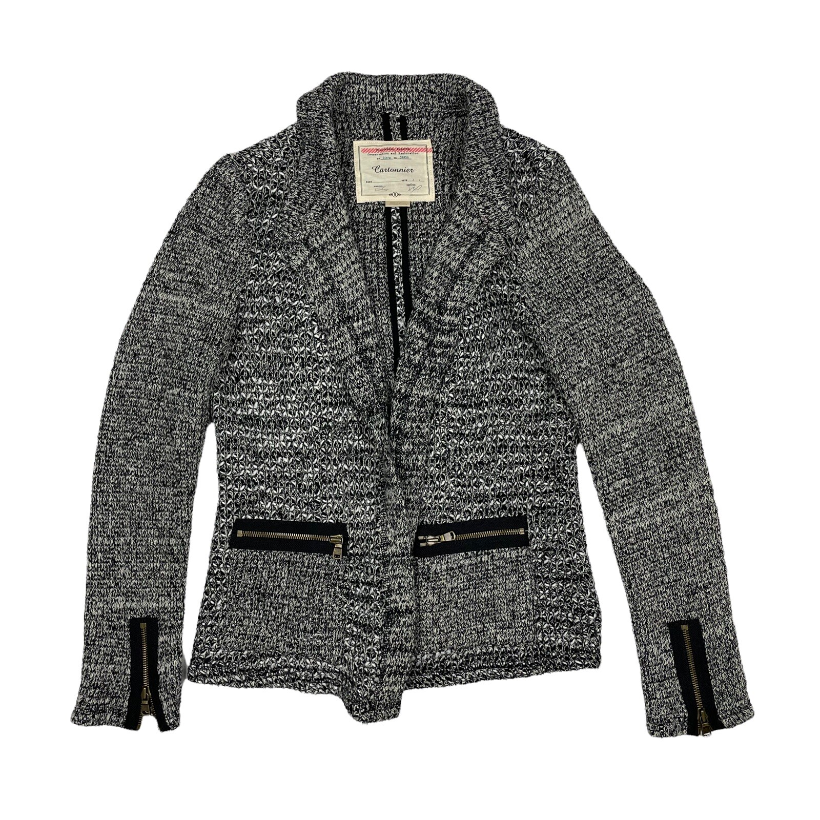 Cartonnier Sweater Jacket Women's Size 