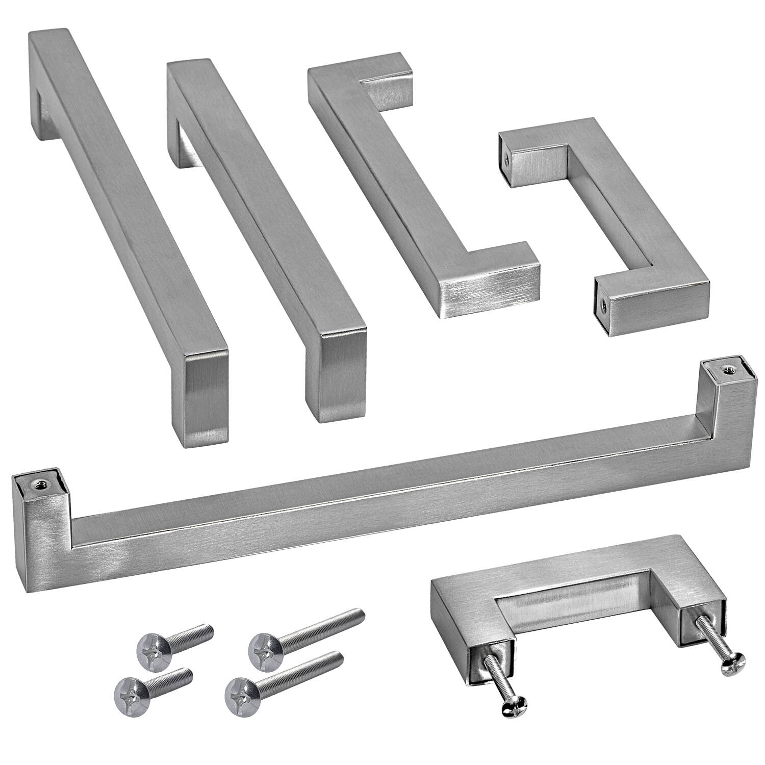 Verstellbare Kleiderstange Aus Edelstahl – 45,7–130,7 Cm, Trägt Bis 30 Kg Für Schrank & Co.