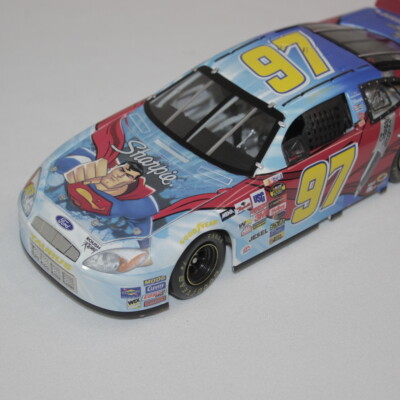 Kurt Busch #97 Superman/Justice League/Sharpie 2004 Taurus 1:24