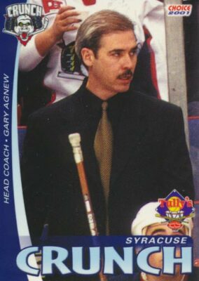 2000-01 Choice Syracuse Crunch Teamset #22 GARY AGNEW