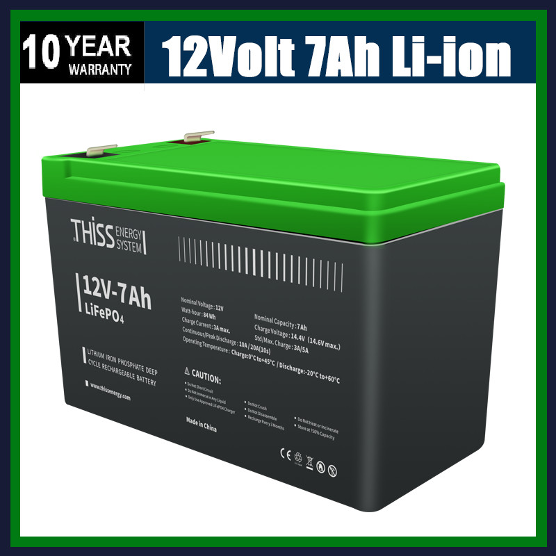 12V 7Ah/100Ah LiFePO4 Deep Cycle Lithium Battery for RV System Marine LOT NEW