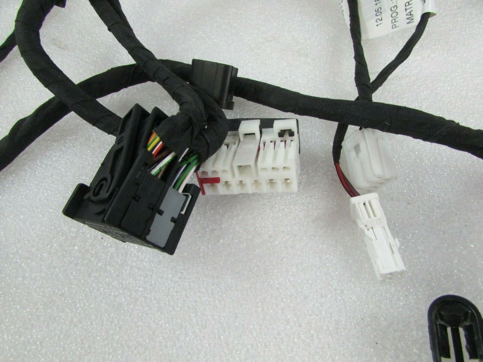 Ferrari 488, LH, Left Door Wire Harness, Used, P/N 343024