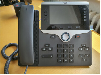 Cisco Systems CP-8841-K9= IP Phone - Schwarz, kaum benutzt