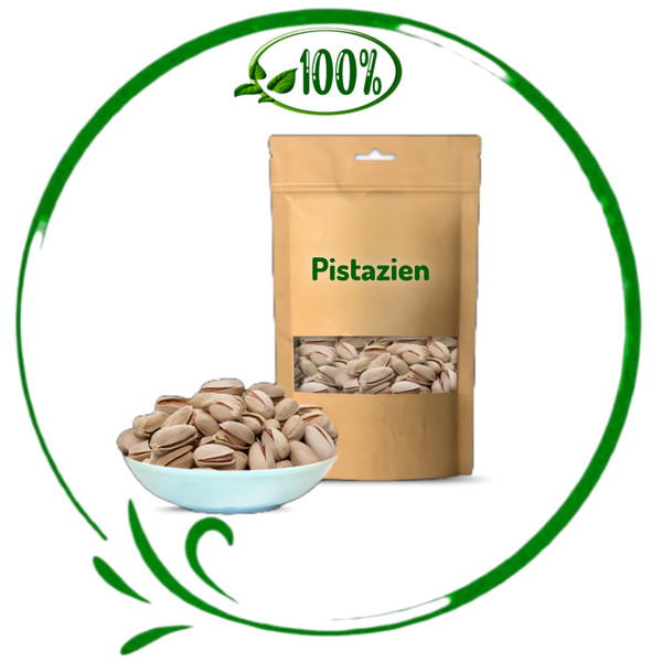 1kg Pistachos tostados ligeramente salados/naturales, ricos en proteínas calidad 1A