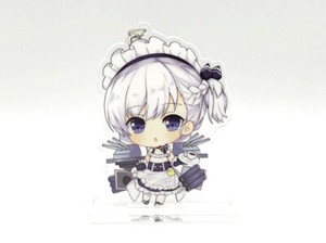 Azur Lane AL Nagato Cute Double-sided Acrylic Keychain Charm Strap