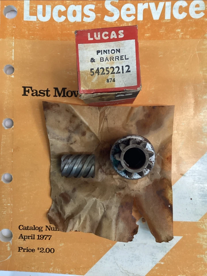 Austin Morris Mini 1963-69 NOS Lucas Starter Piñón & Barrel / Mini Moke también! Foto 2 de 2