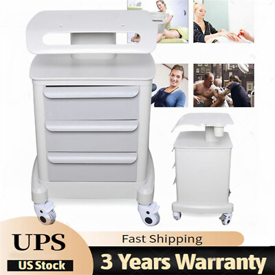 Mobile Beauty Spa Salon Medical Trolley Cart with Drawers Portable Tool Cart New