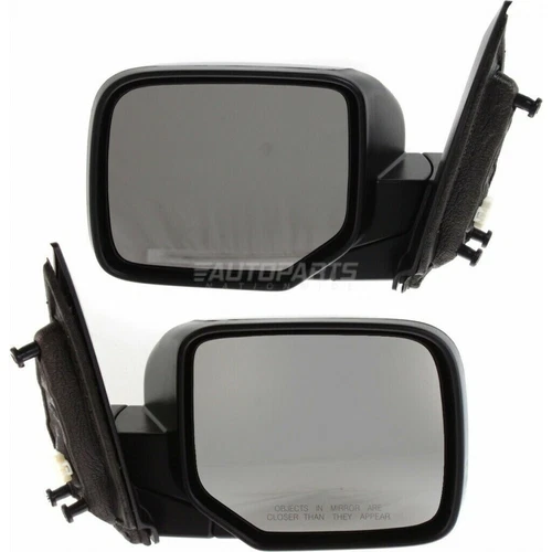 Set Of 2 LH & RH Power Door Mirror With Heated Glass Fits 2009-2015 Honda Pilot