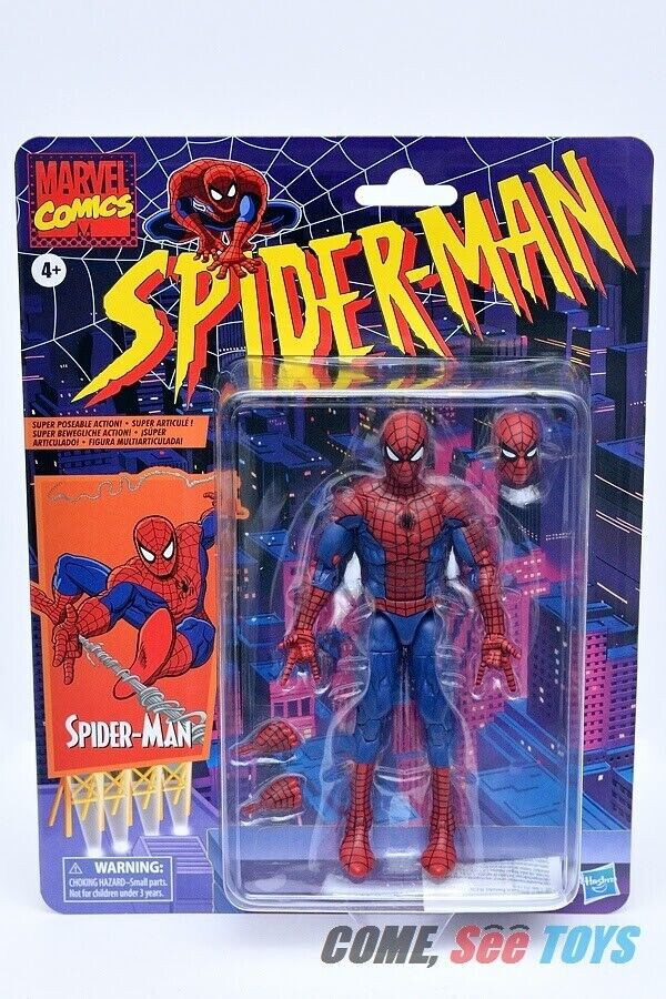 キャプテンアクション スパイダーマン　マーベル フィギュア ビンテージ AUTHENTIC GENUINE MARVEL COMICS SPIDERMAN FIGURE NEVER OPENED MINT