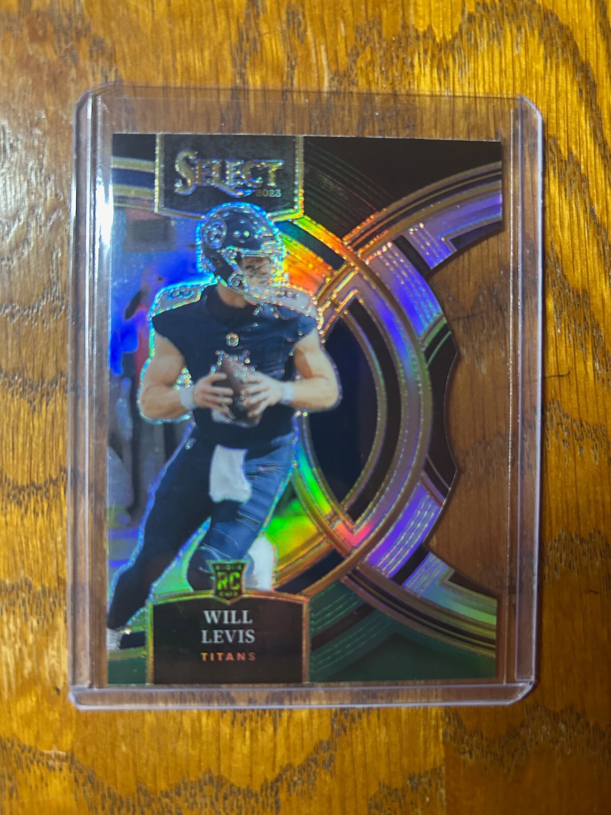 Will Levis 2023 Select Premier Die Cut Black & Green No. 148