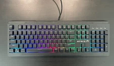 Atrix Light-Up RGB Wired USB Keyboard - GSKB04