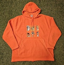 Vintage Lion King Disney Store Character Hooded Fleece Sweatshirt Adult Sz Large
