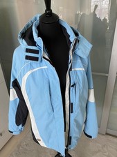 Icepeak Damen Ski Jacke Größe 38(176)Wattierte mit Kapuze Abziehbar,2 Seiten Tas