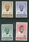 1948 GANDHI INDIA GEORGE 6th SET OF 4v FINE CLEAN UNMOUNTED MINT FREEPOST UK