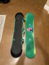 Burton Ready To Ride 135 cm Snowboard Verde Grande Unisex Bambini Burton 3D