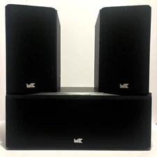 Miller & Kreisel Monitor Surround Sound Satellite Speakers L/R S-85, Center-75