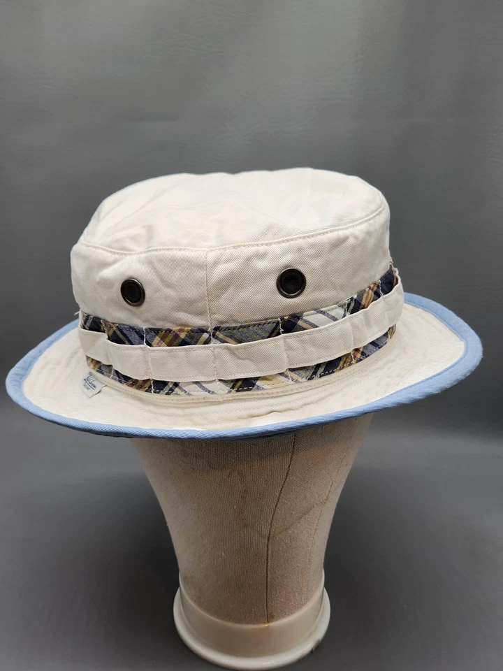 De colección RRL Sombrero Cubo Polo Ralph Lauren Para Hombres Pequeño Mediano Pesca Doble RL 90s Foto 4 de 4