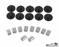 Unterfahrschutz Clips Set FüR Mercedes W210 Limo 95-02