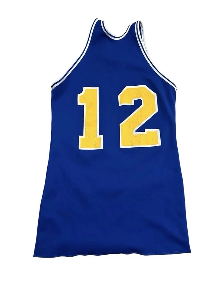 复古 Wilson Vikes #12 篮球球衣青少年 XL 码 — 第 2/4 张图片