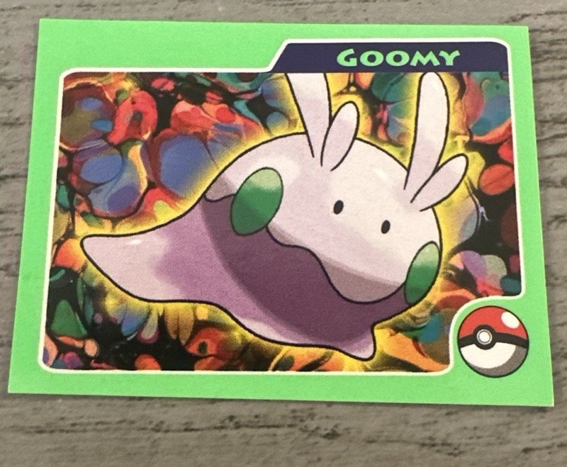 POKEMON Latest Evolutions 2 Sticker #182 GOOMY Peru Edition Dated 1995 S/PICS