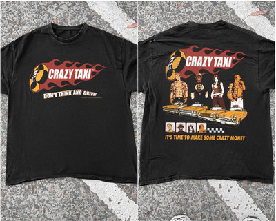 99 Crazy Taxi 'Lets Make Some Money' Dreamcast Vintage Tee S-5XL